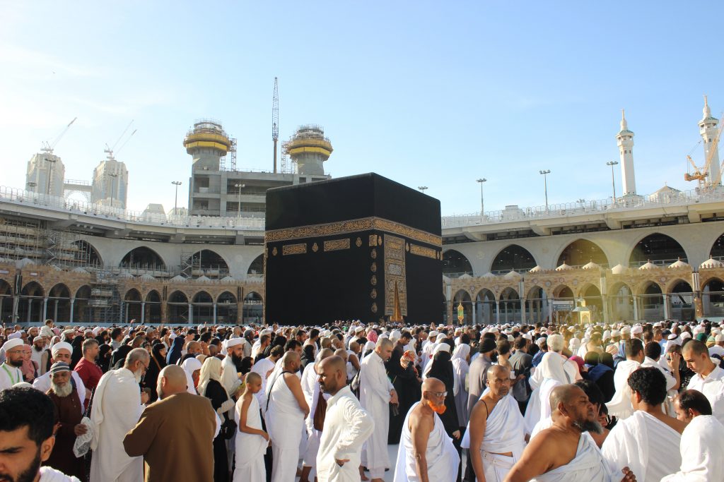 Hadj ritueel in Mekka